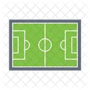 Soccer Ground Soccer Field Pitch Icon
