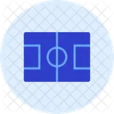 Soccer Field Streamline Kameleon Icon