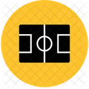 Soccer Field Streamline Kameleon Icon