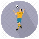 Soccer Player Sportsman Football Player Icon
