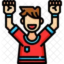 Soccer Player  Icon