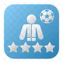 Soccer player rating  Icon