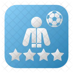 Soccer player rating  Icon