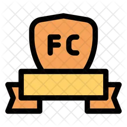 Soccer Ribbon  Icon