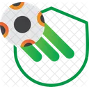 Soccer shield set  Icon