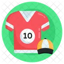 Sports Shirt Soccer Kit Soccer Shirt Icon