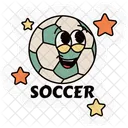 Soccer sticker  Icon