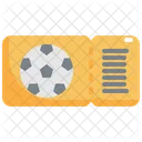 Soccer Ticket Football Icon
