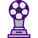 Soccer Trophy Sport Play Icon