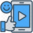 Medias Multimedia Sociaux Icône