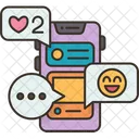 Social Media Comments Icon