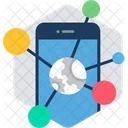 Social Communication App Link Icon
