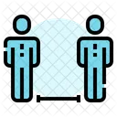 Protection Social Distance Icon