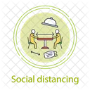 Social Distancing Social Distancing Icon