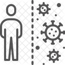 Social Distancing  Icon