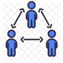 Social Distancing Safe Coronavirus Icon