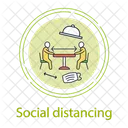 Social Distancing Social Distancing Icon