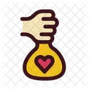 Love Heart Hands Icon
