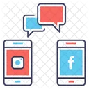 Social Engagement Social Network Social Platform Icon