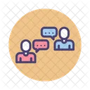 Social Engagement Socail Engagement Customer Retention Icon