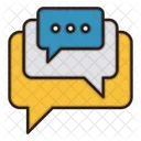 Social Engagement Message Icon