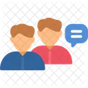 Social Engagement Interaction Icon