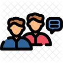 Social Engagement Interaction Icon