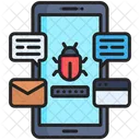 Social Engineering Malware Security Attack Icon