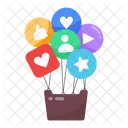 Social Feedback  Icon