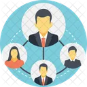 Social Group Network Icon