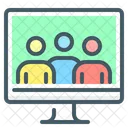 Social Group Information Technology Communication Icon