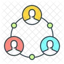 Connection Person Group Icon