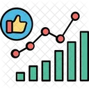 Social Growth Interaction Feedback Icon