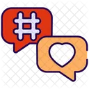 Social hashtag  Icon