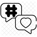 Social hashtag  Icon