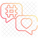 Social hashtag  Icon
