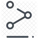 Social Connections Structure Icon