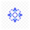 Social Social Network Connection Icon