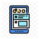 Social Page Tablet Icon