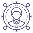 Social Connection Network Icon