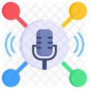 Social Social Network Microphone Icon