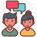 Social Interaction Communication Discussion Icon