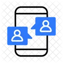 Social Interaction Social Media App Social Network Icon