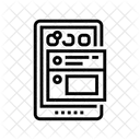 Social Page Tablet Icon