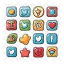 Logo Social Media Logo Technology Logo Icon