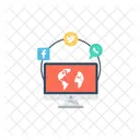 Social Media Website Icon