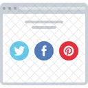 Social Media Web Icon