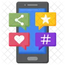 Social Media Communication Message Icon