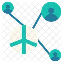 Social Media Peace Network Peace Symbol Icon