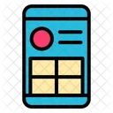 Social Media Account Social Media Mobile 아이콘